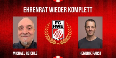 Ehrenrat wieder komplett: Michael Reichle und Hendrik Pabst neu im Gremium