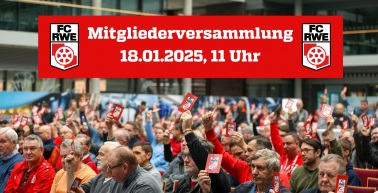 Mitgliederversammlung am Samstag, den 18. Januar 2025 um 11 Uhr geplant